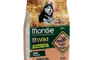 Monge Cane Bwild  Grain Free All Breeds Adult Salmone Piselli 2,5 KG